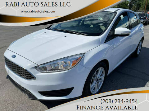 2017 Ford Focus for sale at RABI AUTO SALES LLC in Garden City ID