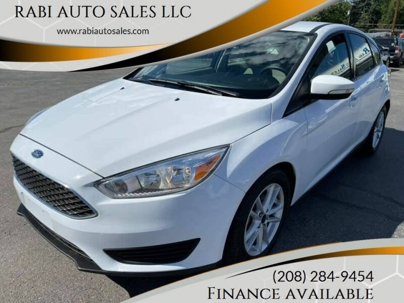 2017 Ford Focus for sale at RABI AUTO SALES LLC in Garden City ID