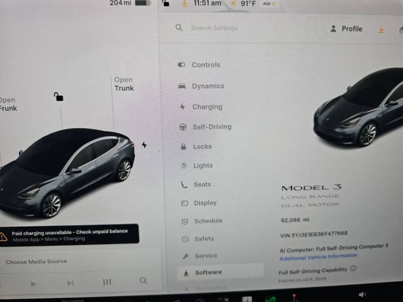 2019 Tesla Model 3 Long Range