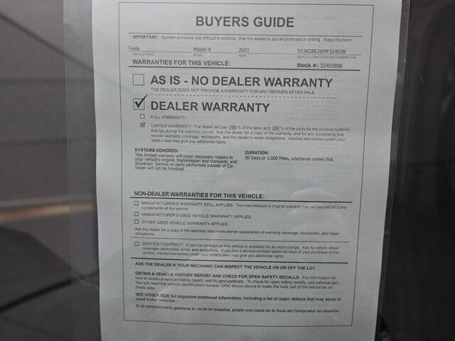 2021 Tesla Model X Long Range Plus