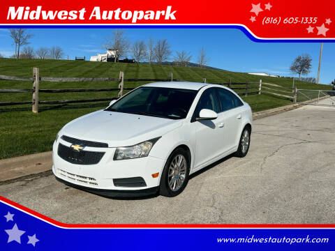 2012 Chevrolet Cruze for sale at Midwest Autopark in Kansas City MO