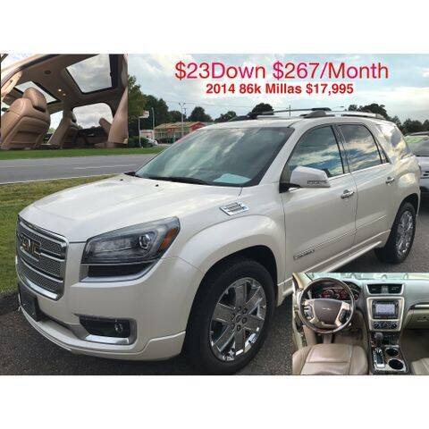2014 GMC Acadia for sale at Deluxe Auto Group Inc in Conover NC