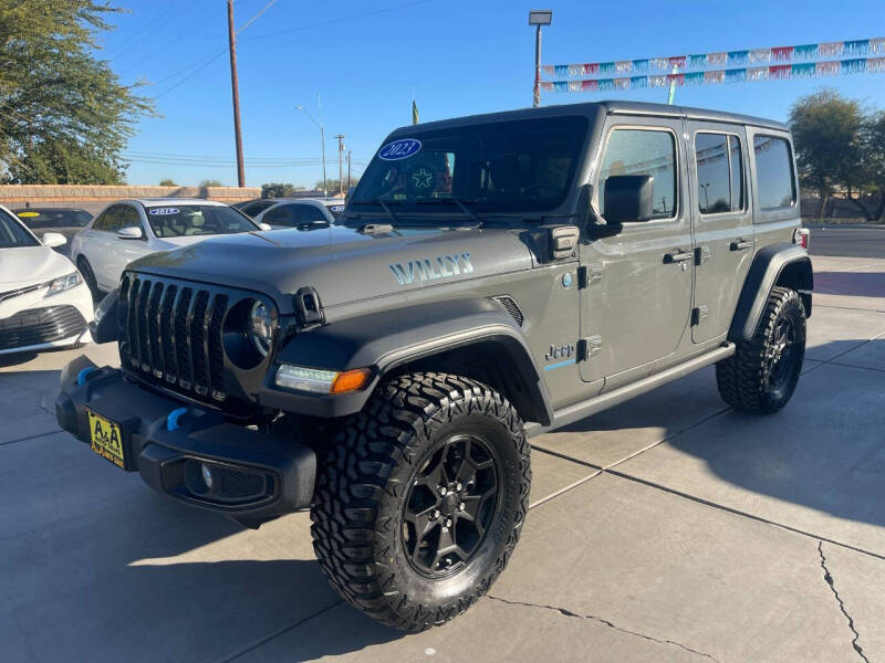 2023 Jeep Wrangler for sale at A AND A AUTO SALES in Gadsden AZ