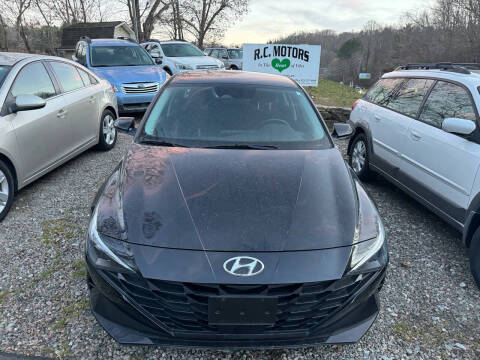 2021 Hyundai Elantra for sale at R C MOTORS in Vilas NC