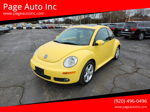 2006 Volkswagen New Beetle for sale at Page Auto Inc in Green Bay WI