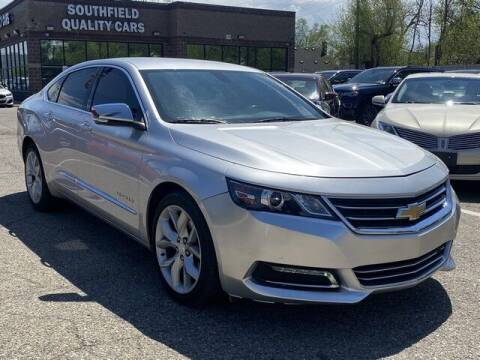 2018 Chevrolet Impala for sale at SOUTHFIELD QUALITY CARS in Detroit MI