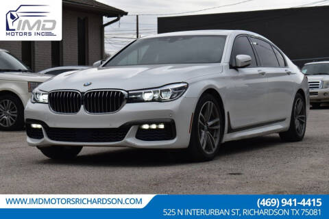 2018 BMW 7 Series for sale at IMD Motors in Richardson TX