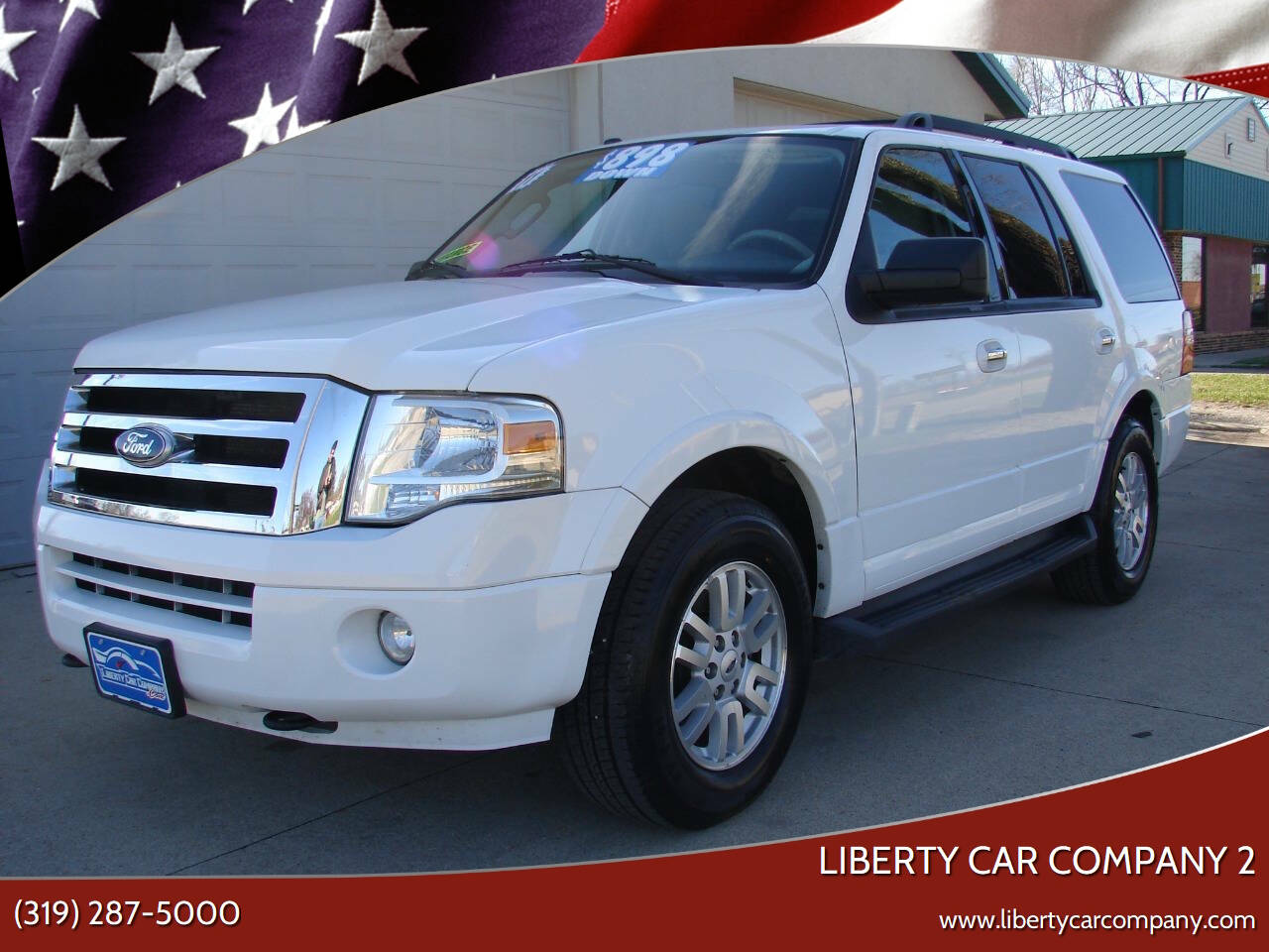 White 2011 Ford Expedition XLT 4x4 XLT 4dr SUV 1