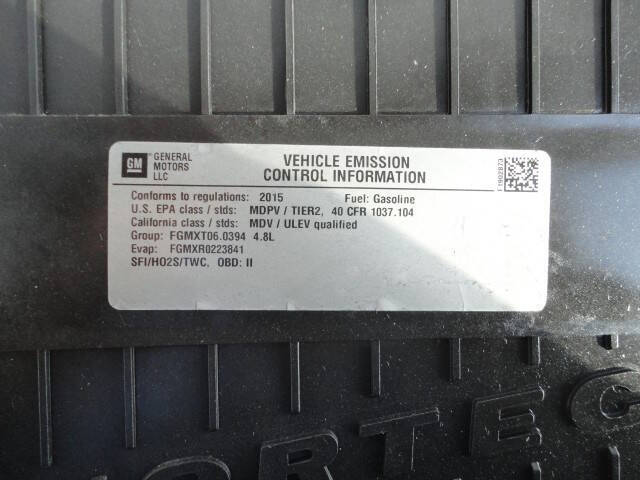 2015 GMC Savana 2500