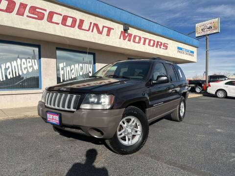 2004 Jeep Grand Cherokee for sale at Discount Motors in Pueblo CO