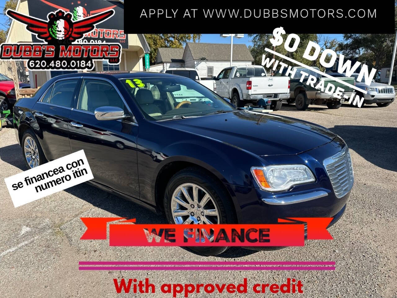 2013 Chrysler 300 for sale at Dubb's Motors LLC in Great Bend, KS