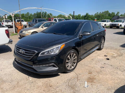 2017 Hyundai Sonata for sale at LEE AUTO SALES in McAlester OK
