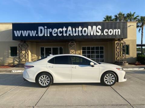 2019 Toyota Camry for sale at Direct Auto in D'Iberville MS