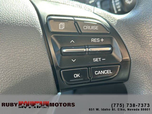 2019 Hyundai Ioniq Hybrid Blue