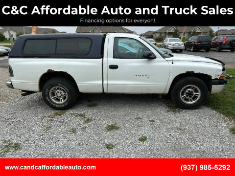 1999 Dodge Dakota for sale at C&C Affordable Auto and Truck Sales in Tipp City OH