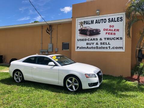 2009 Audi A5 for sale at Palm Auto Sales in West Melbourne FL