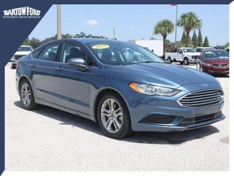 2018 Ford Fusion for sale at BARTOW FORD CO. in Bartow FL