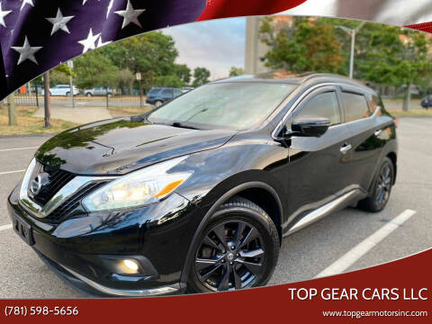 2017 Nissan Murano for sale at Top Gear Cars LLC in Lynn MA