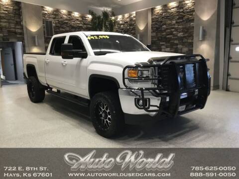 2016 GMC Sierra 2500HD for sale at Auto World Used Cars in Hays KS