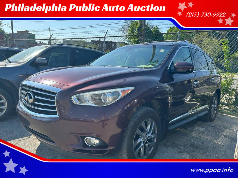 2014 Infiniti QX60 for sale at Philadelphia Public Auto Auction in Philadelphia PA