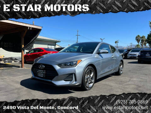 2019 Hyundai Veloster for sale at E STAR MOTORS in Concord CA