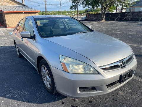 2007 Honda Accord for sale at EZ Buy Auto Center in San Antonio TX