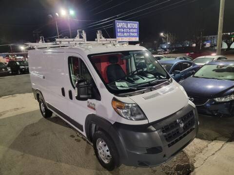2018 RAM ProMaster for sale at Capital Motors in Raleigh NC