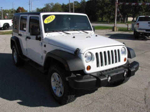 2013 Jeep Wrangler Unlimited for sale at Schultz Auto Sales in Demotte IN