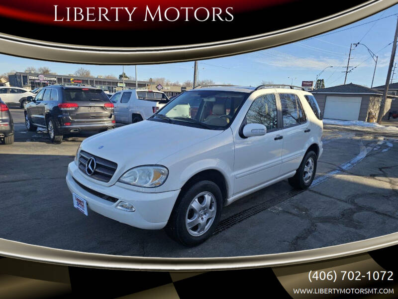 2002 Mercedes-Benz M-Class for sale at Liberty Motors in Billings MT