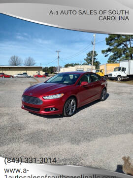 2015 Ford Fusion for sale at A-1 Auto Sales Of South Carolina in Conway SC