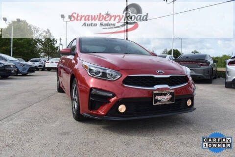 2021 Kia Forte for sale at Strawberry Road Auto Sales in Pasadena TX