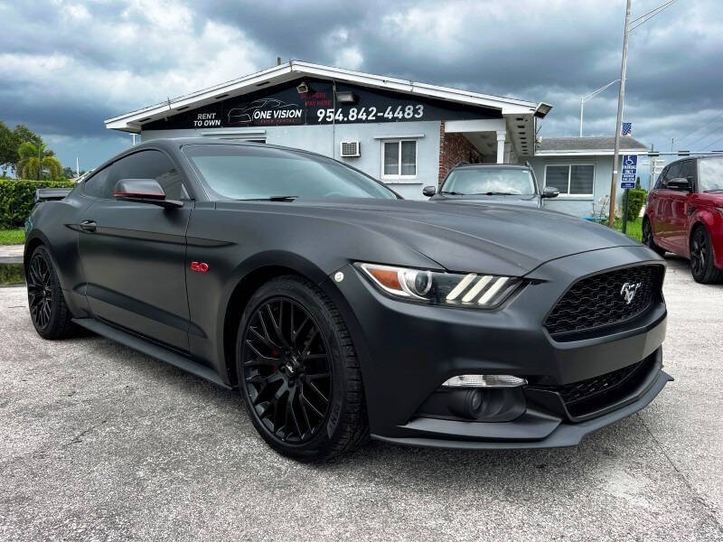 2017 Ford Mustang for sale at One Vision Auto in Hollywood FL