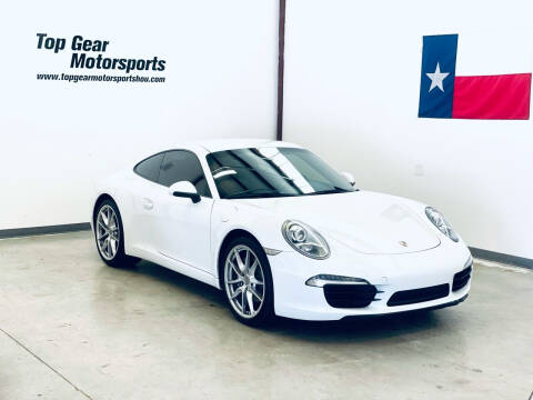 2013 Porsche 911 for sale at Top Gear Motorsports LLC in Houston TX