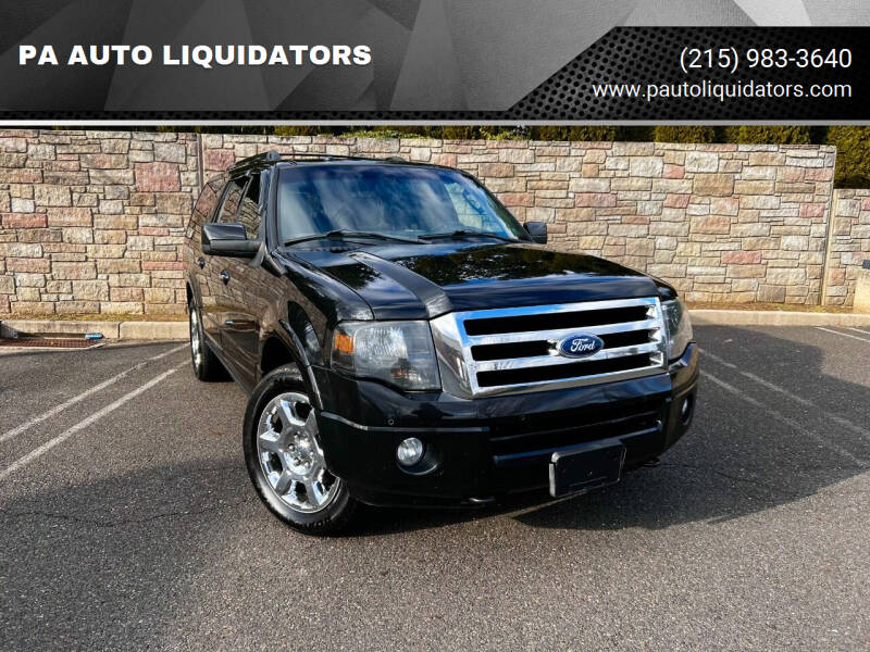 2013 Ford Expedition EL for sale at PA AUTO LIQUIDATORS in Huntingdon Valley PA