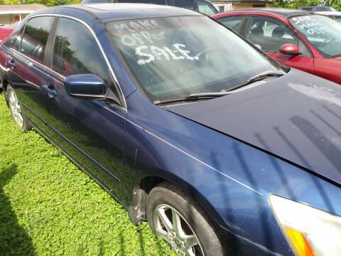 2005 Honda Accord for sale at Ody's Autos in Houston TX