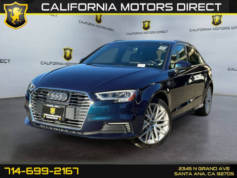 2018 Audi A3 Sportback e-tron