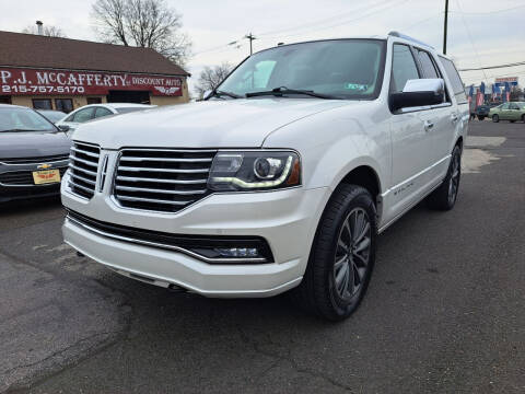 2017 Lincoln Navigator for sale at P J McCafferty Inc in Langhorne PA