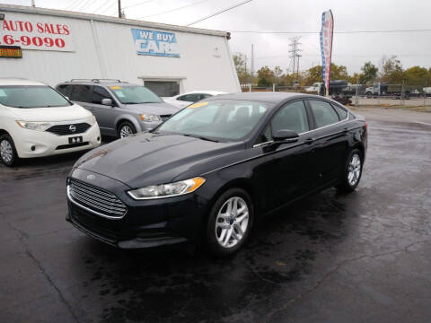 2014 Ford Fusion for sale at Big Boys Auto Sales in Russellville KY