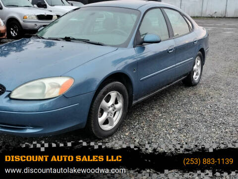 2002 Ford Taurus for sale at DISCOUNT AUTO SALES LLC in Spanaway WA