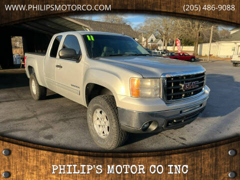 2011 GMC Sierra 1500 for sale at PHILIP'S MOTOR CO INC in Haleyville AL