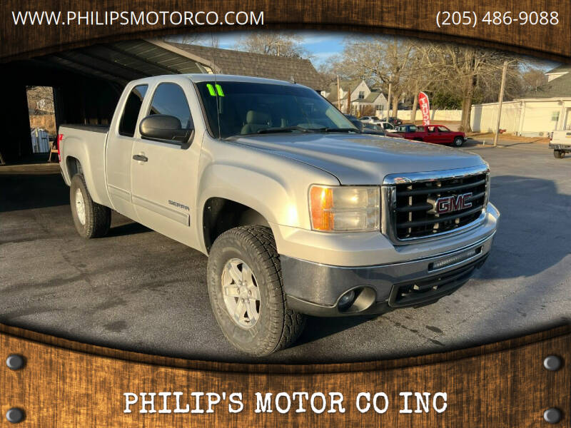 2011 GMC Sierra 1500 for sale at PHILIP'S MOTOR CO INC in Haleyville AL