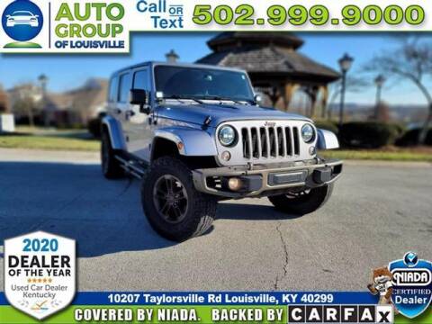 2016 Jeep Wrangler Unlimited for sale at Auto Group of Louisville in Louisville KY