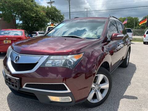 2012 Acura MDX for sale at Das Autohaus Quality Used Cars in Clearwater FL