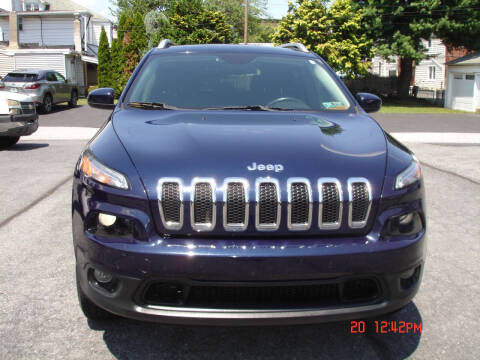 2015 Jeep Cherokee for sale at Peter Postupack Jr in New Cumberland PA