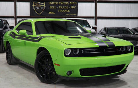 2015 Dodge Challenger for sale at United Exotic Auto in Houston TX