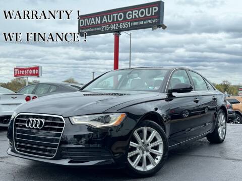 2015 Audi A6 for sale at Divan Auto Group in Feasterville Trevose PA