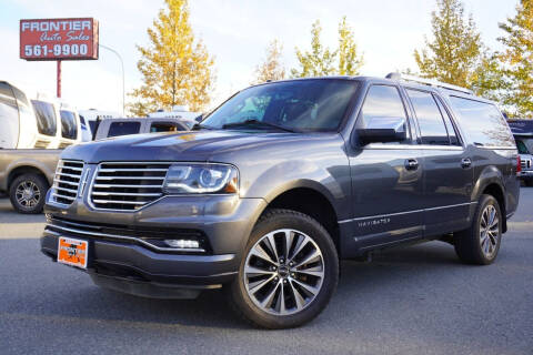 2015 Lincoln Navigator L for sale at Frontier Auto & RV Sales in Anchorage AK