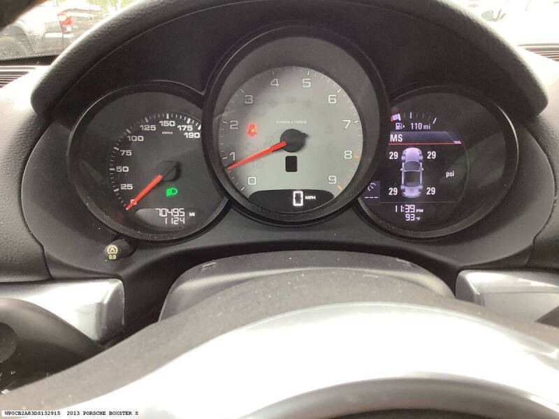 2013 Porsche Boxster S