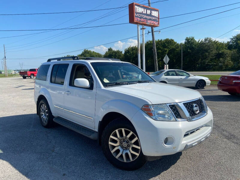 2010 Nissan Pathfinder for sale at Temple of Zoom Motorsports in Broken Arrow OK