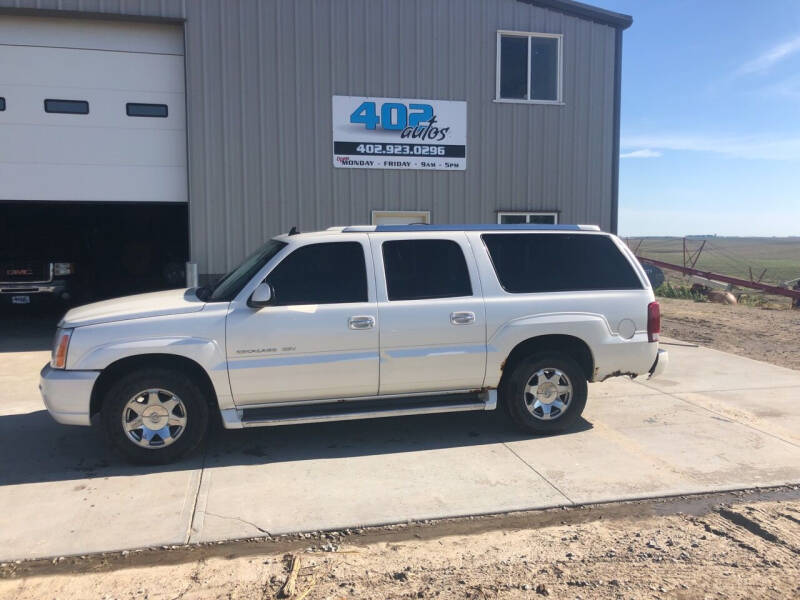 2006 Cadillac Escalade ESV for sale at 402 Autos in Lindsay NE